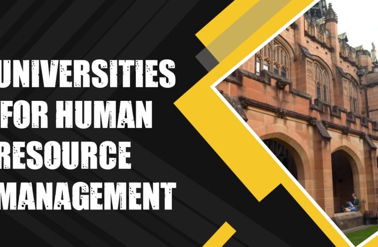 Top 8 Universities in the USA for Human Resource Management Students