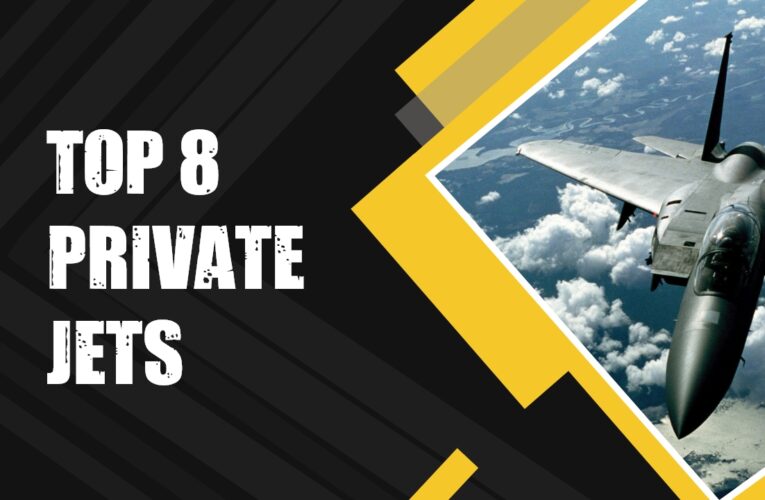 Top 8 Private Jets in the USA: A Comprehensive Guide